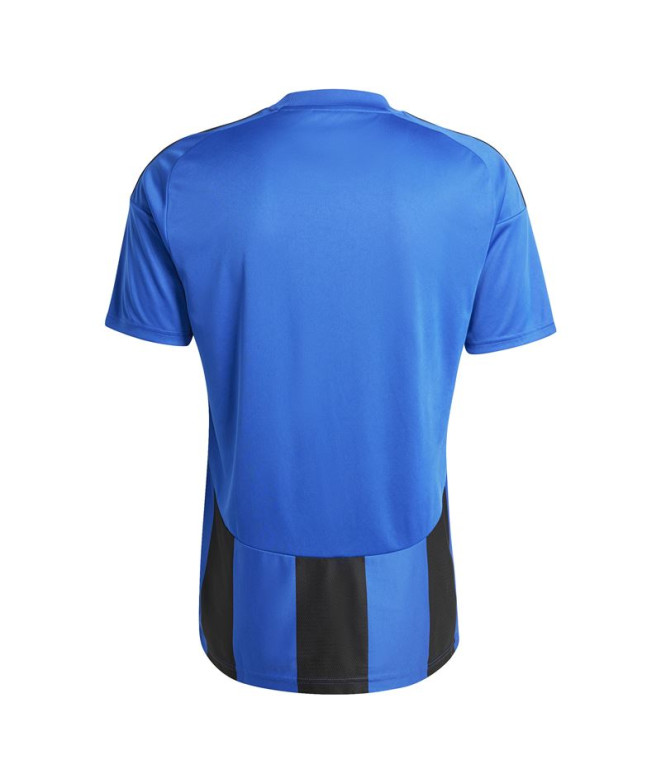 Camiseta de Futebol adidas Riscas 24 Homem Azul