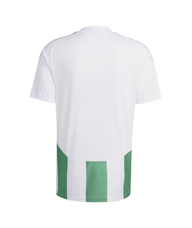 Camiseta de Futebol adidas Riscas 24 Homem Branco