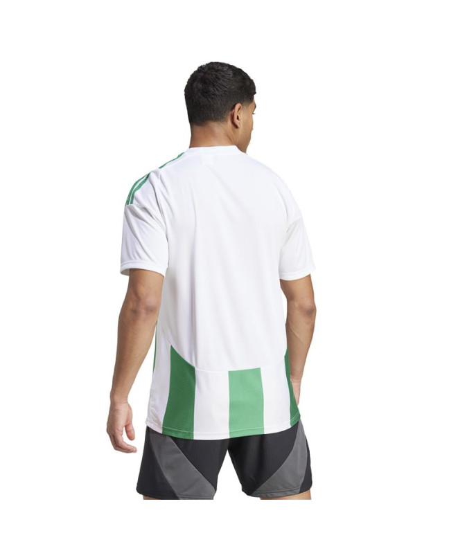 Camiseta de Futebol adidas Riscas 24 Homem Branco