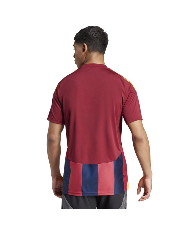 Camiseta de Futebol adidas Riscas 24 Homem...