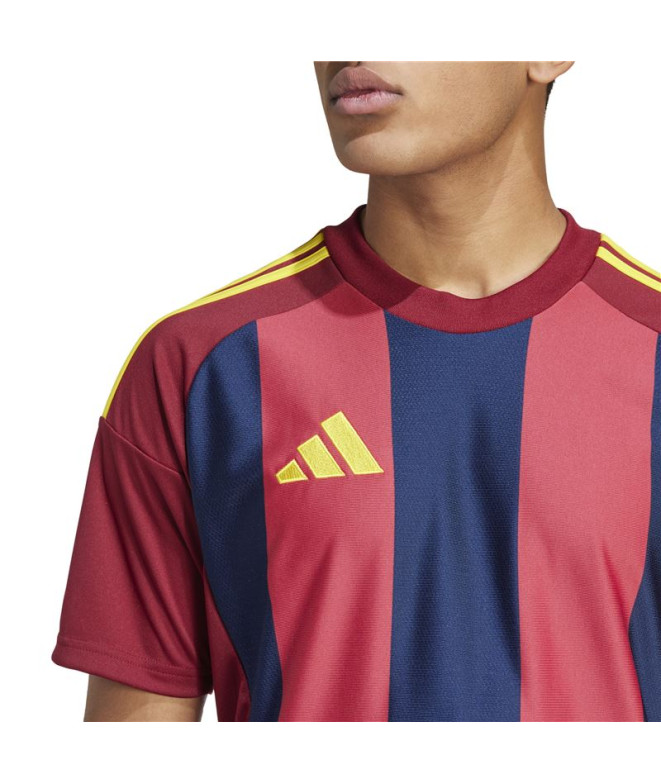 Camiseta de Futebol adidas Riscas 24 Homem...