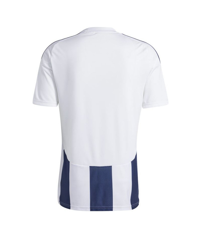Camiseta de Futebol adidas Riscas 24 Homem Azul