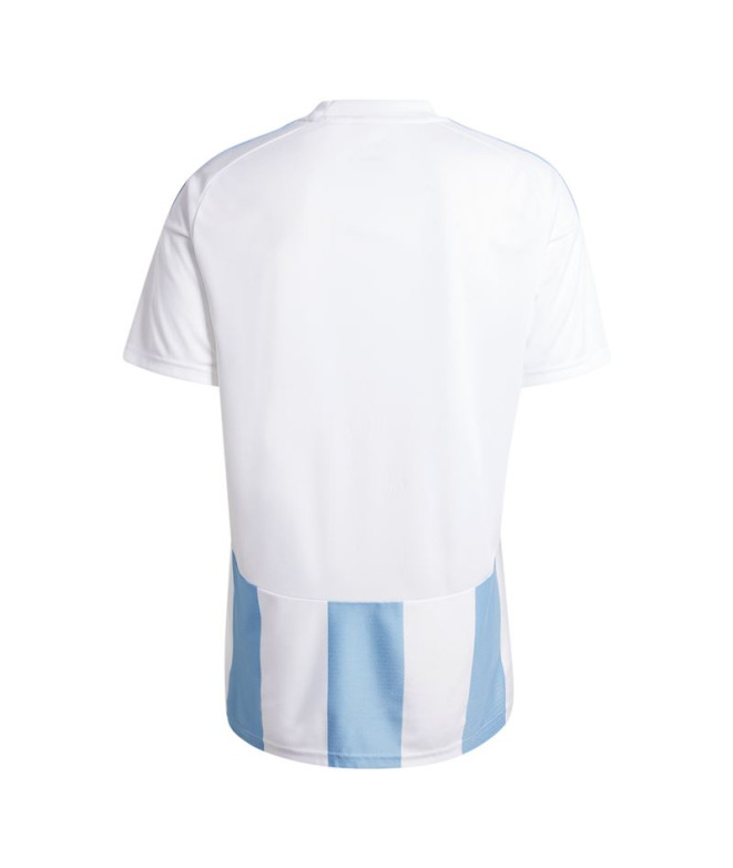 Camiseta de Futebol adidas Riscas 24 Homem Azul