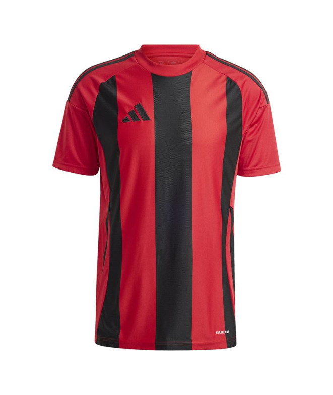 Camiseta de Futebol adidas Riscas 24 Homem Vermelho