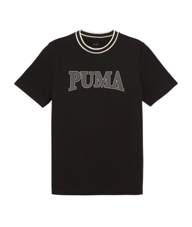 Camiseta Puma QUAD Big Graph Negro Hombre