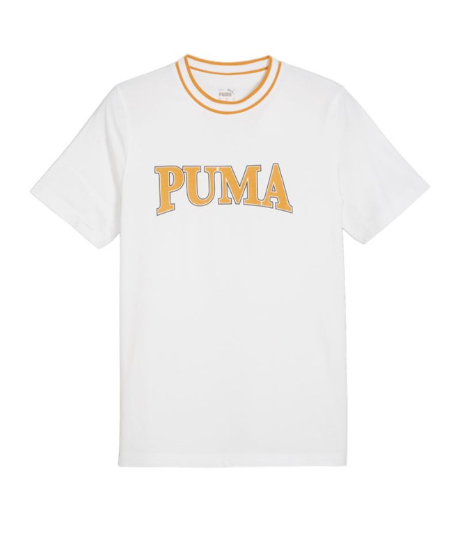 Camiseta Puma QUAD Big Graph Blanco Hombre