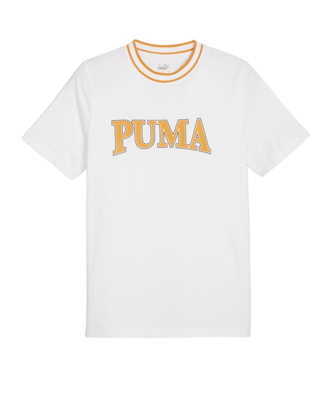 T-shirt Puma QUAD Big Graph White Homme
