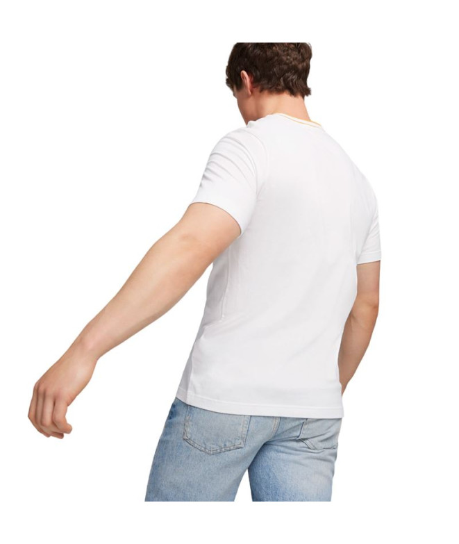 Camiseta Puma QUAD Big Graph Blanco Hombre