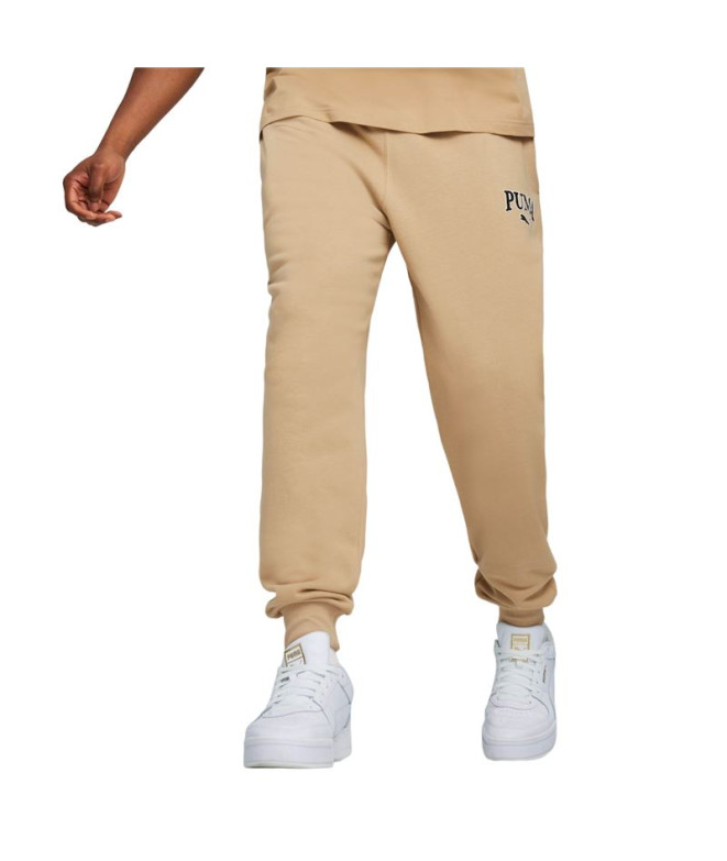 Pantalón Puma QUAD eatpant Beige Hombre