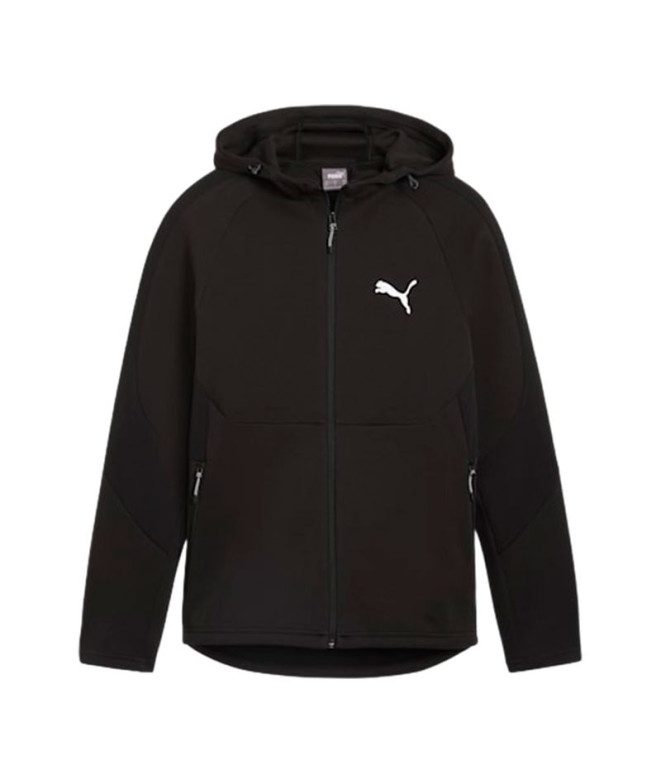 Casaco Puma EVOSTRIPE Full-Zip H Preto Homem