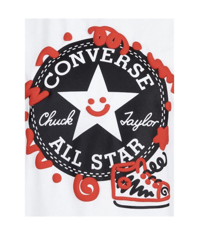 Conjunto Converse Squiggle S/Se+Ft Menino...