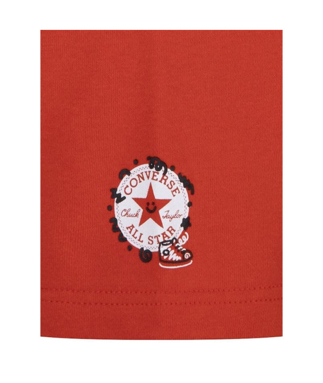 Conjunto Converse Squiggle S/Se+Ft Menino...