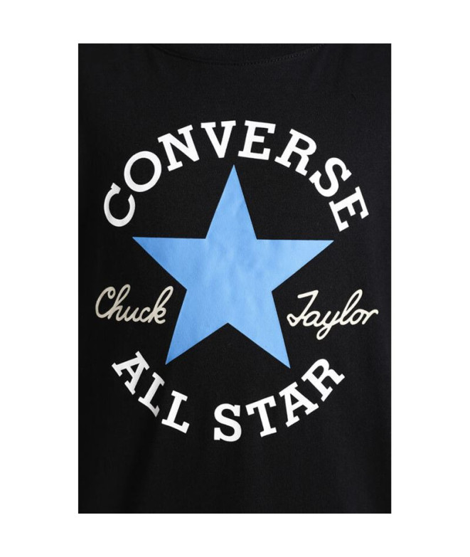 Camiseta Converse Sustainable Core Niño Negro