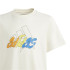 Camiseta adidas Gfx Illustrated Infantil Branco