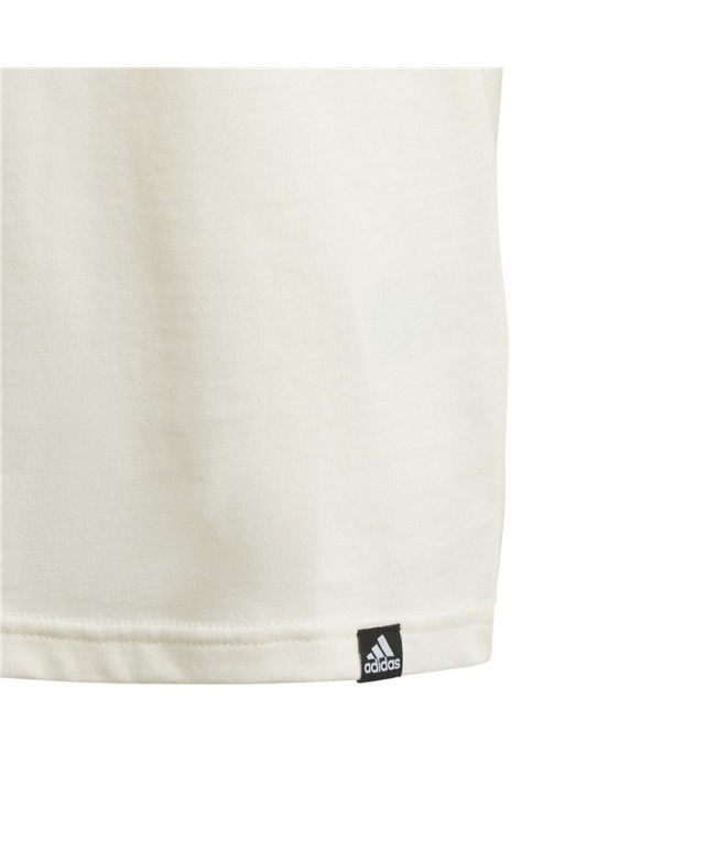 Camiseta adidas Gfx Illustrated Infantil Branco