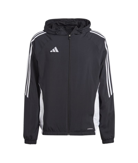 Coupe-vent de Football adidas Tiro24 Homme Noir