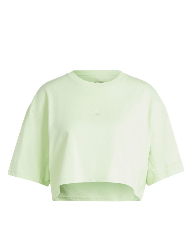 Camiseta adidas Todos os Szn Mulher Verde