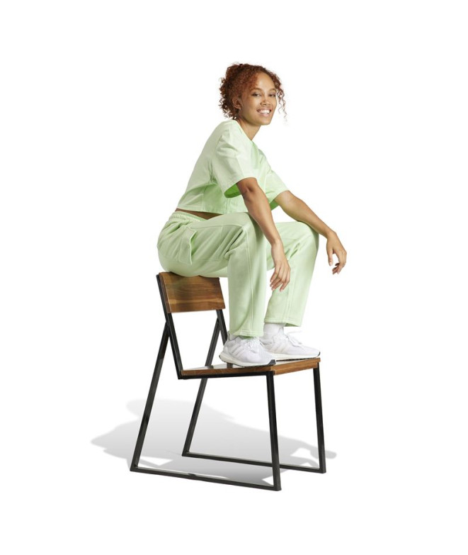 Camiseta adidas Todos os Szn Mulher Verde