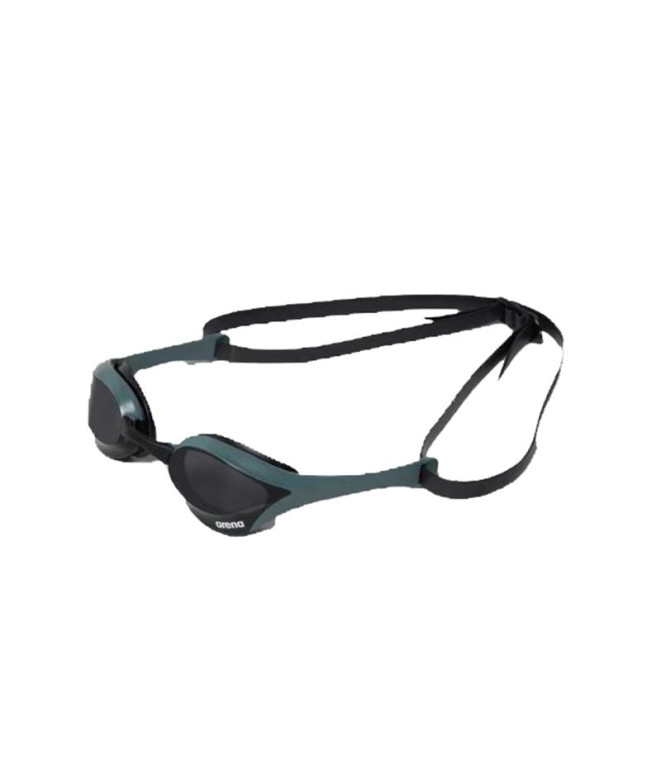 Gafas de natación Arena Cobra Ultra Negro/Verde