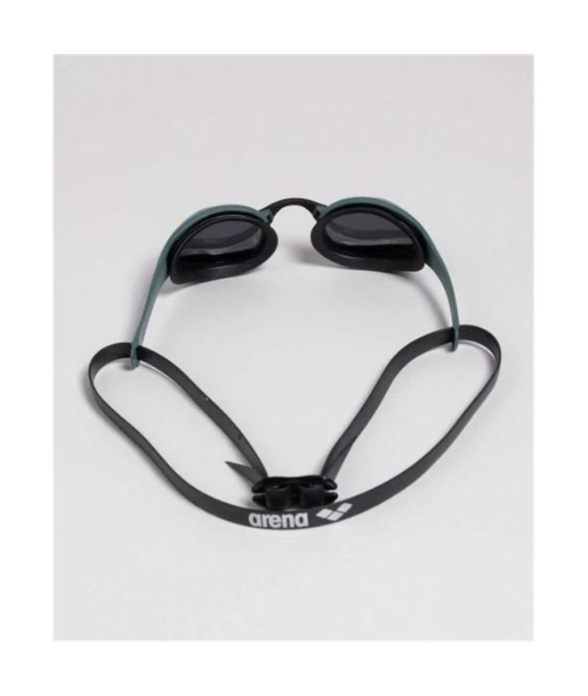 Gafas de natación Arena Cobra Ultra Negro/Verde