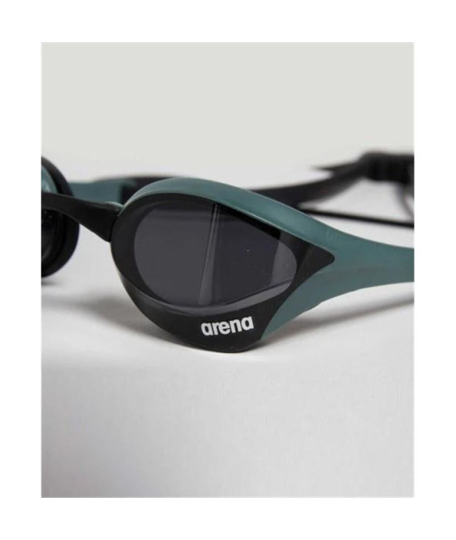 Gafas de natação Arena Cobra Ultra preto/verde