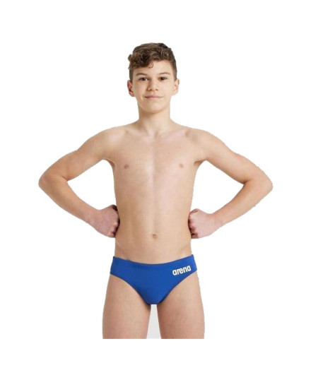 Bañador de Natación Arena Team Swim Infantil Azul/Blanco Bañador de Natación Arena Team Swim Infantil Azul/Blanco