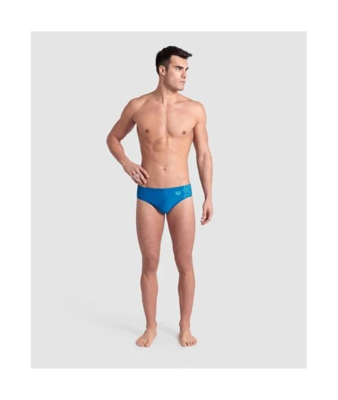Bañador de Natación Arena Kikko V Swim Hombre Azul