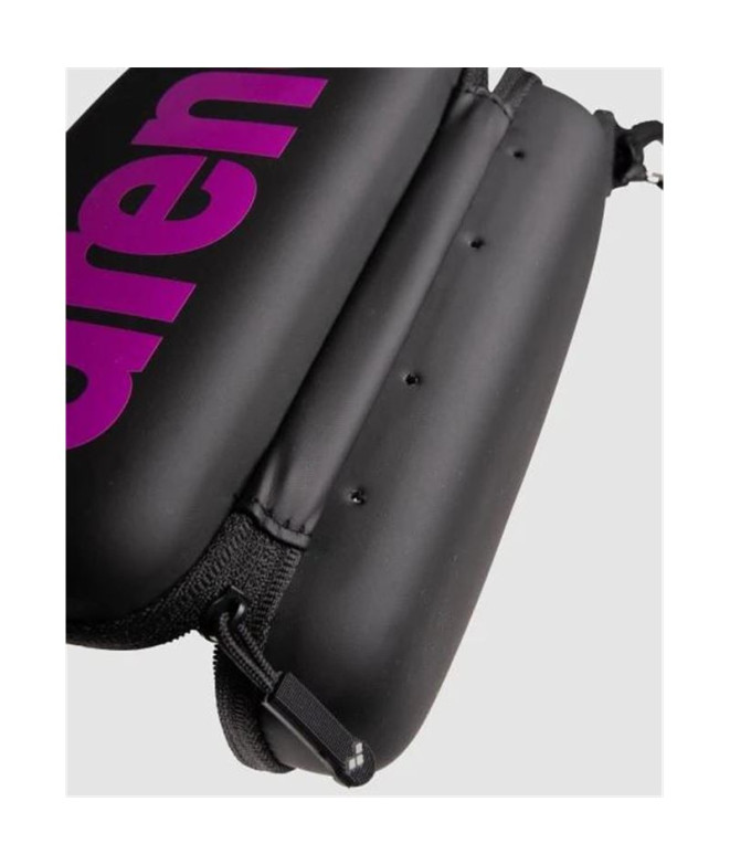 Estuche de Natación Arena Goggle Case Negro/Purple