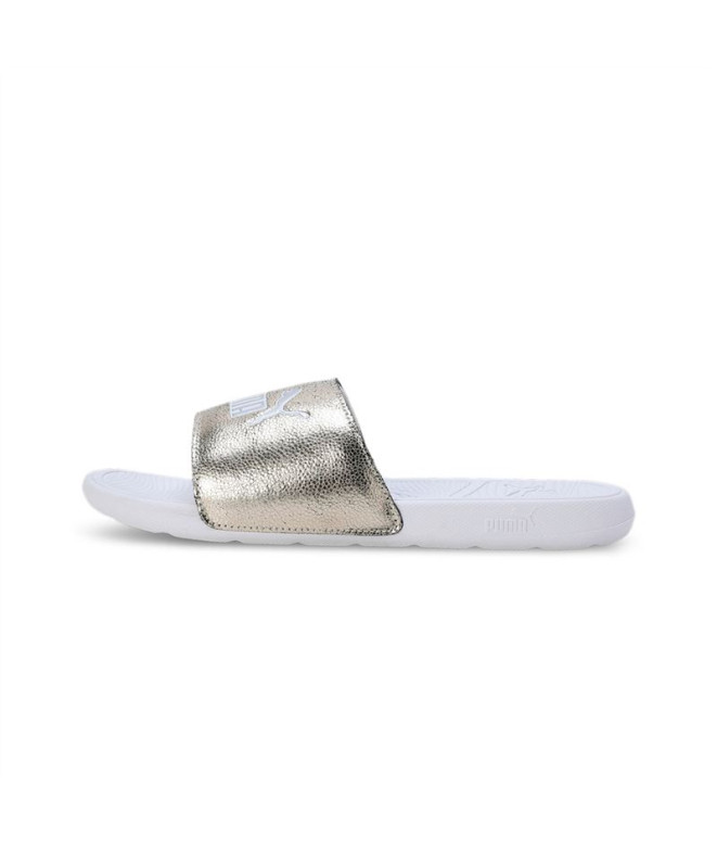 Chanclas Puma Cool Cat 2.0 Mujer Metalico