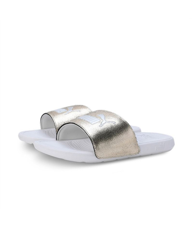 Chanclas Puma Cool Cat 2.0 Mujer Metalico