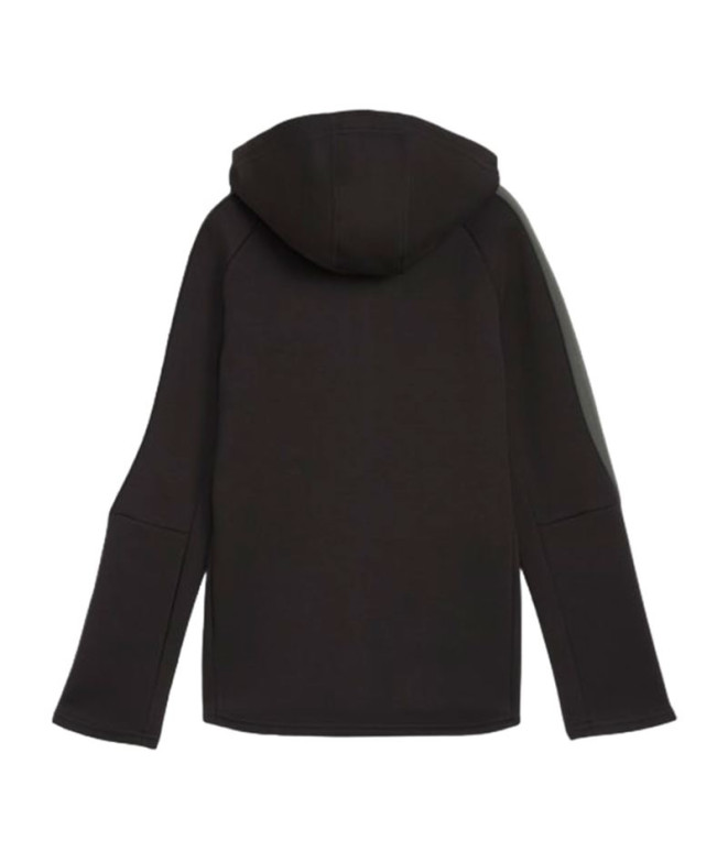 Sweat Enfant Puma Evostripe Full-Zip Noir
