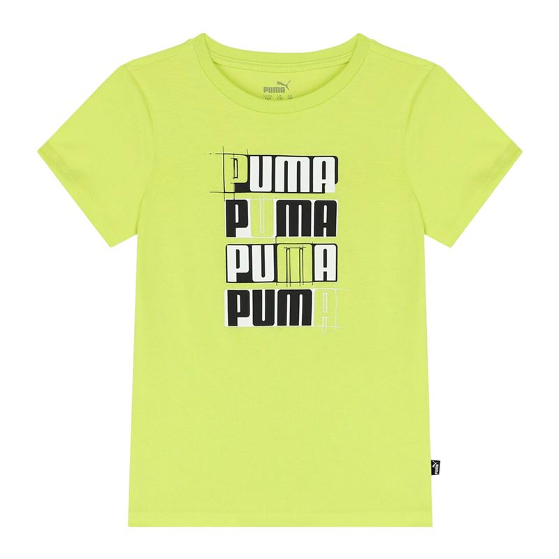 Camiseta Puma Celebrati Logo n.1 manga corta infantil