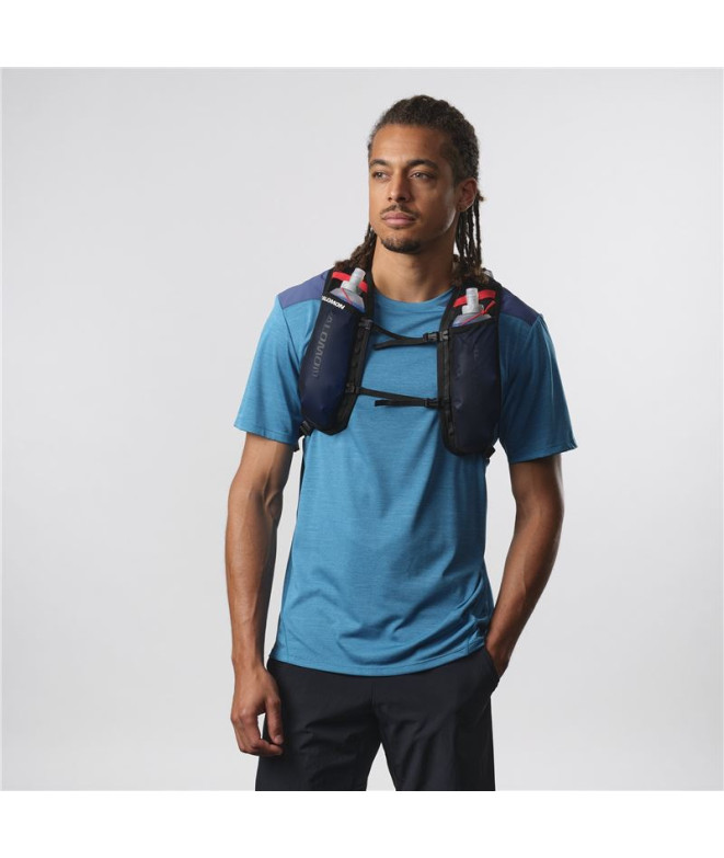 Mochila Montanha Salomon de Cross 4 Branco/Preto