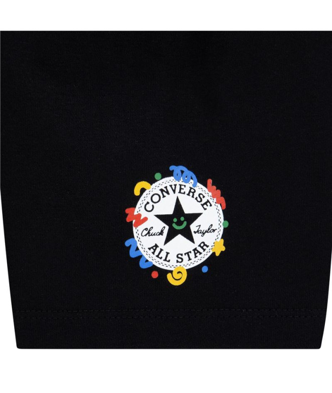 Ensemble Converse Squiggle S/Se+Ft Enfant Noir