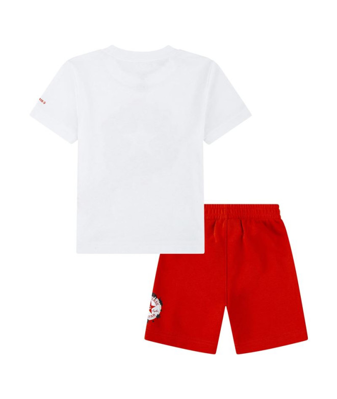 Conjunto Converse Squiggle S/Se+Ft Menino...