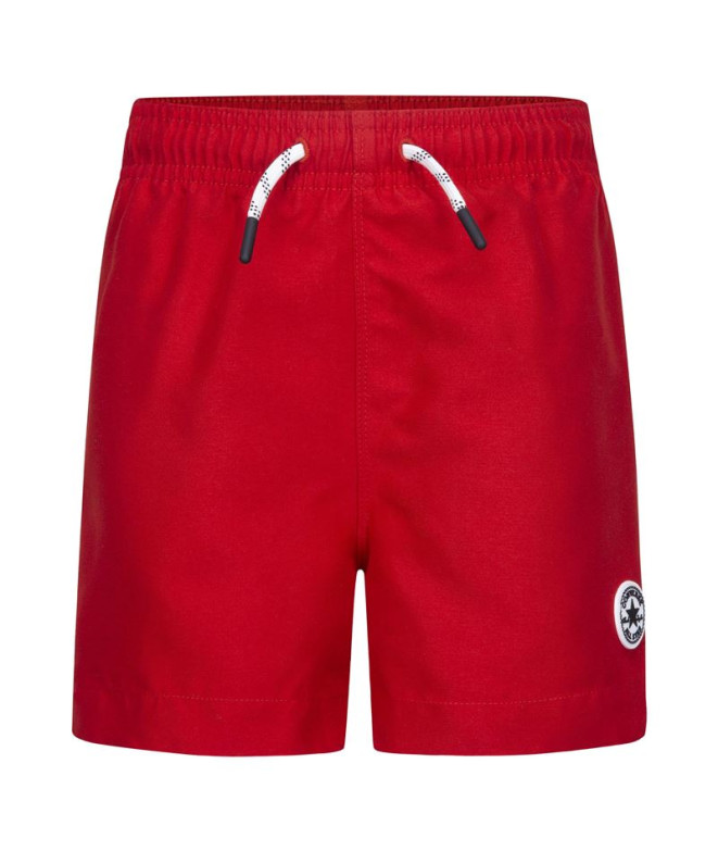 Maillot de bain Converse Pull-On Core Rouge Université Enfant