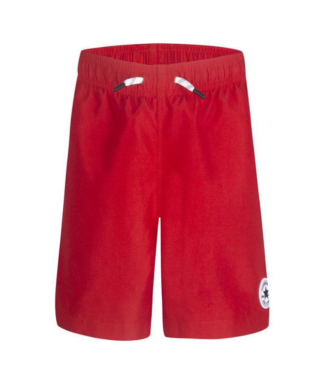 Maillot de bain Converse Pull-On Core Rouge Université Enfant