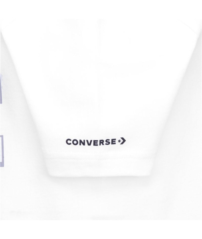 Camiseta Converse Script Sneaker Gfx Sse Niño...