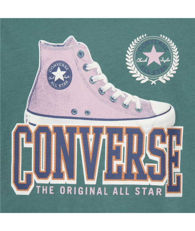 Camiseta Converse Script Sneaker Gfx Sse Menino...