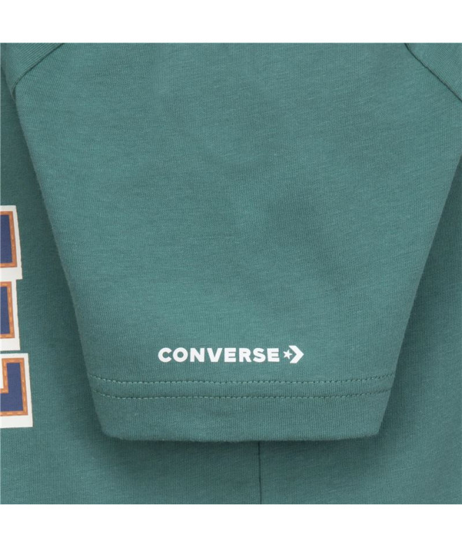 Camiseta Converse Script Sneaker Gfx Sse Niño...