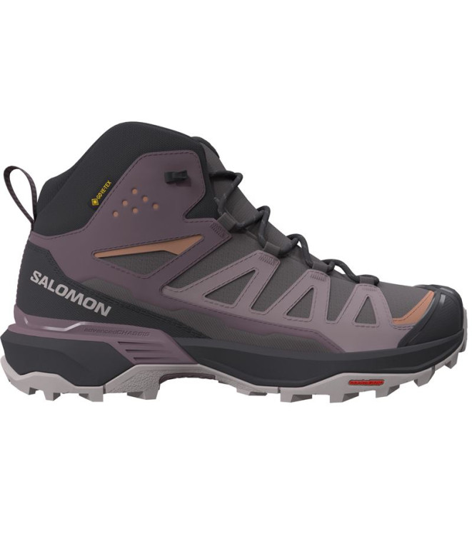 Zapatillas de Montaña Salomon X Ultra 360 Mid GORE-TEX® Gris Mujer