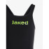 Fato de banho de competição Jaked JKATANA OPEN BACK Mulher Preto