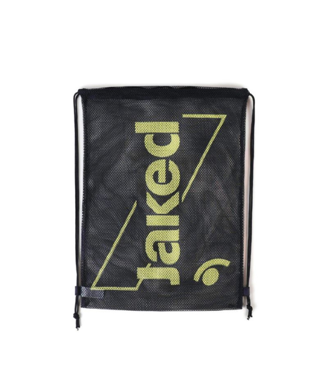 Bolsa Material Saco de rede Jaked Tetris Preto/Laranja