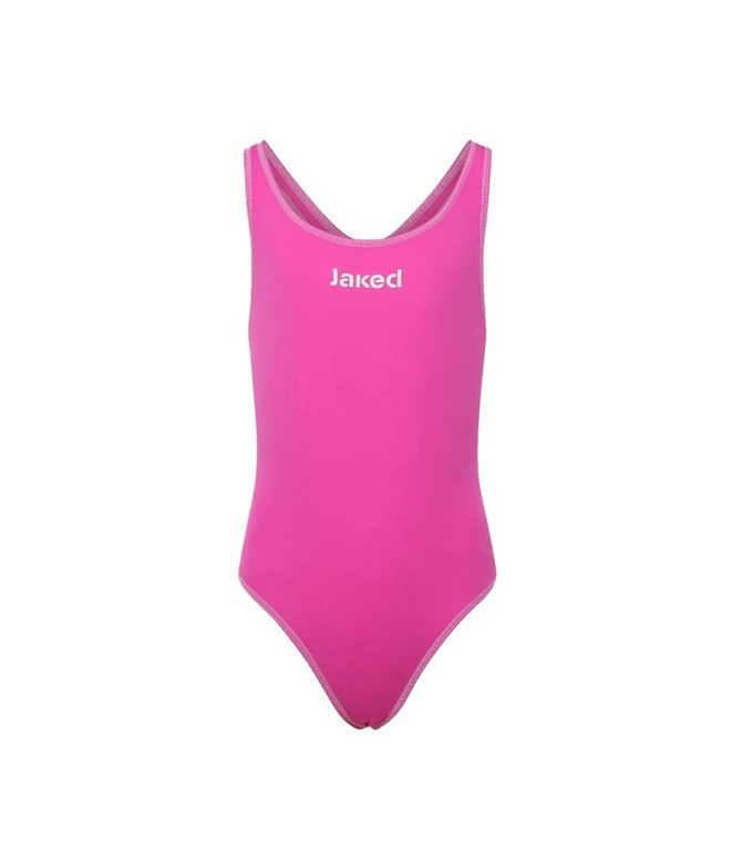 Maillot de bain Jaked Milano training suit Fille Pink/White