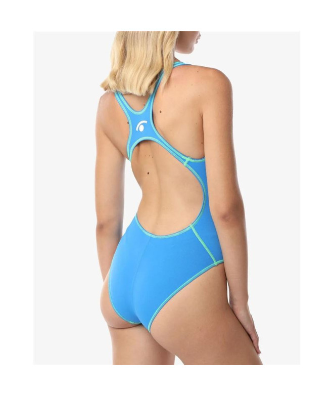 Bañador Entreno Jaked Milano Mujer Royal/Amarillo