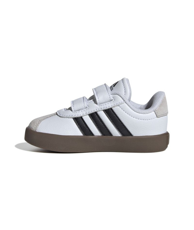 Sapatilhas adidas Court Infantil VL 3.0 Cf Branco