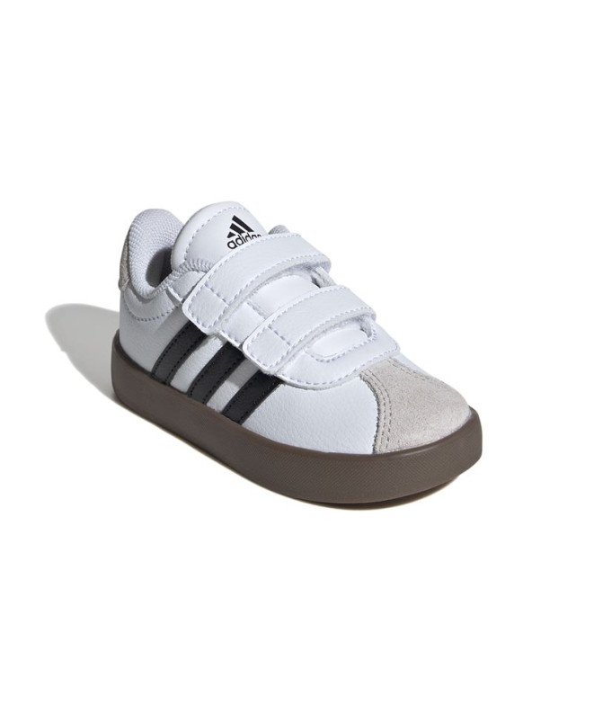 Sapatilhas adidas VL Court 3.0 Cf Infantil Branco