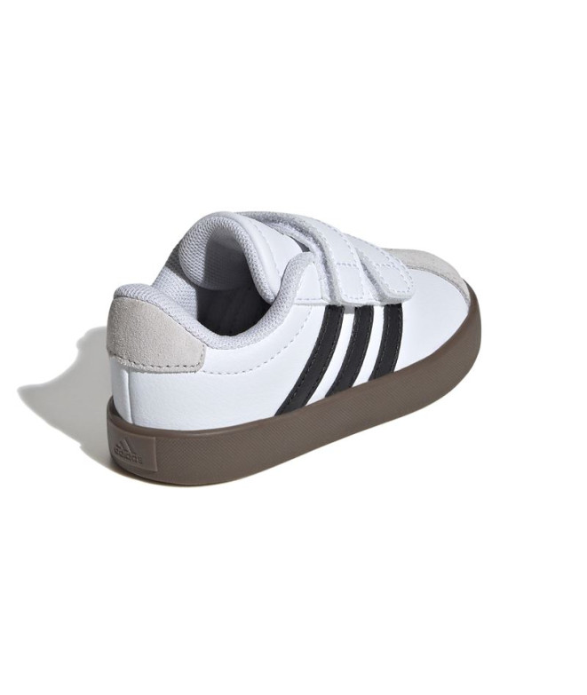 Sapatilhas adidas VL Court 3.0 Cf Infantil Branco