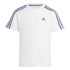 Conjunto adidas 3Bandas Infantil Blanco Azul