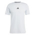 Camiseta by Fitness adidas Essentials Wo Logo Homem Blue